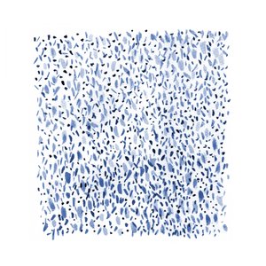 Blau gesprenkeltes Muster