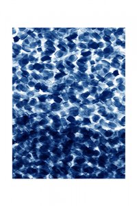 Indigo abstraktes Muster