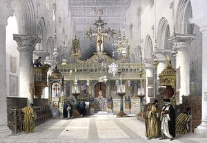 Kapelle des Klosters St. Katharina auf dem Berg Sinai, 21. Februar 1839, Tafel 112 aus Band III von 