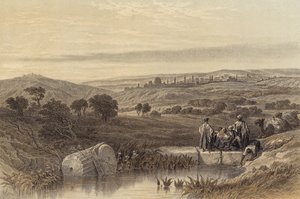 Jerusalem von Norden von David (after) Roberts
