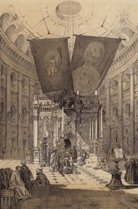 Schrein des Heiligen Grabes von David (after) Roberts