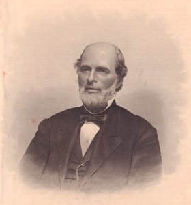 Porträt des amerikanischen Politikers George T. Cobb (1813-1870), Gravur von F.E. Jones aus dem Ladies