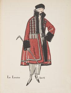 La Loutre, aus einer Sammlung von Modeplatten
