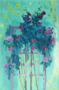 Rosenspalier von David Alan Redpath Michie