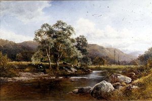 Birken am Lledr von David Bates