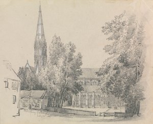 Ein Blick auf die Kathedrale von Salisbury