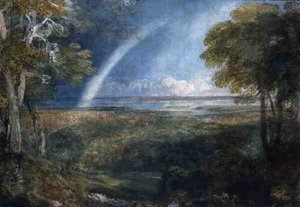 Ein Regenbogen über dem Severn von David Cox