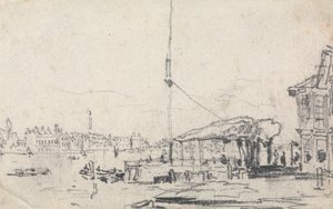 Ein Blick auf die Schelde von David Cox