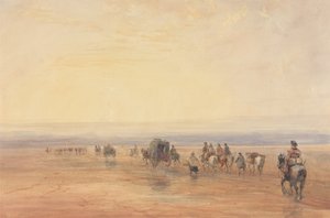Überquerung der Lancaster Sands von David Cox
