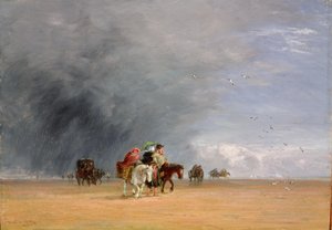 Überquerung der Sandbänke, 1848