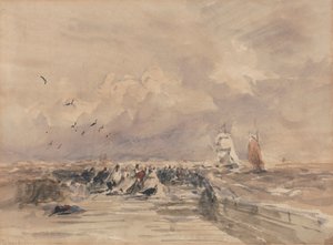 Dieppe Pier, steife Brise