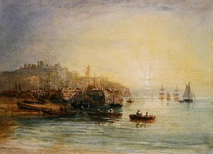 Fischerboote in Dover von David Cox