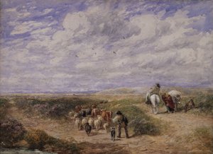 Nehmen Sie die linke Straße, 1854