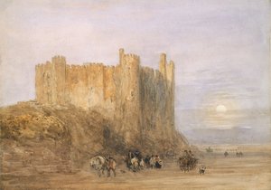Laugharne Castle, 1849
