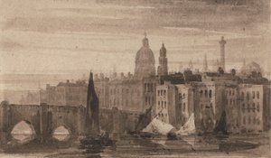 Alte London Bridge und St. Paul