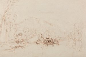 Flussszene von David Cox