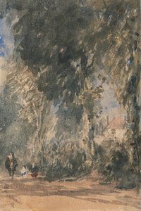 Die Abteitore mit Blick auf Greenfield House von David Cox