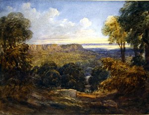 Blick auf den Bristolkanal, ca. 1828 von David Cox