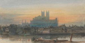 Westminster von Lambeth von David Cox