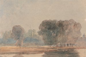 Schloss Windsor von den Brocas von David Cox