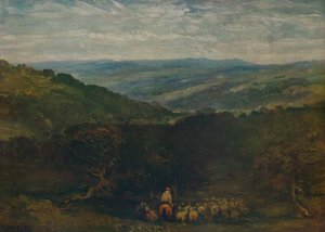 Im Park, Bolton Bridge, ca. 1852 von David Cox the elder