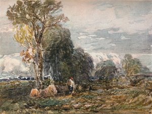 Der Holzfäller, 1858