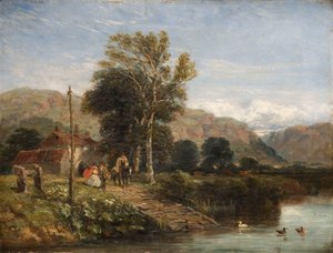 Warten auf die Fähre, 1845