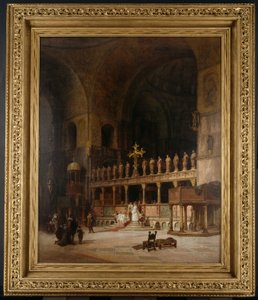 Innenraum von St. Markus, Venedig, 1869 von David Dalhoff Neal
