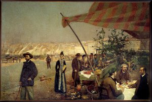 In Bregaillon in Marseille im Jahr 1890