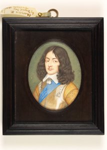 Karl II. als junger Mann von David Des Granges