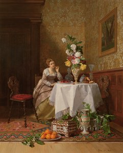 In Gedanken verloren