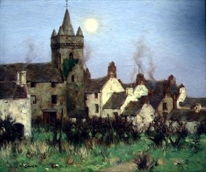 Das Tolbooth, Kircudbright, ca. 1900 von David Gauld
