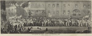 Prozession von Lady Godiva auf dem Jahrmarkt von Coventry von David Gee