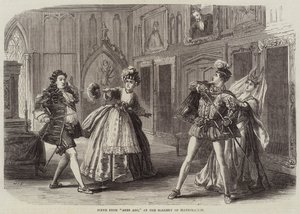 Szene aus Ages Ago, in der Galerie der Illustration von David Henry Friston