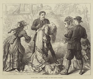 Szene aus Falsche Scham, im Globe Theatre von David Henry Friston