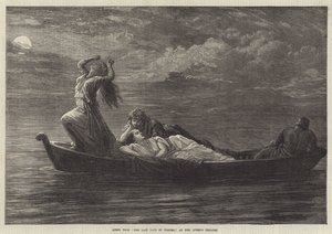 Szene aus Die letzten Tage von Pompeji, im Queen