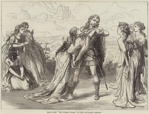Szene aus The Wicked World im Haymarket Theatre von David Henry Friston