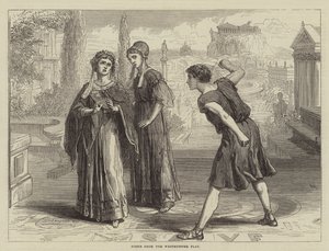 Szene aus dem Westminster-Spiel von David Henry Friston
