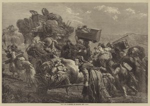 Der letzte Ansturm der Bauern nach Paris von David Henry Friston