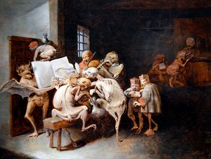 Die Musikstunde von David III Ryckaert
