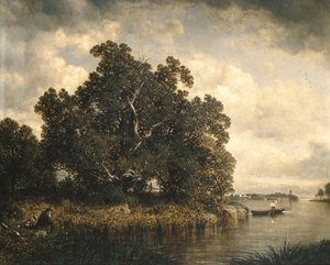Bayside, New Rochelle, New York, 1886 von David Johnson