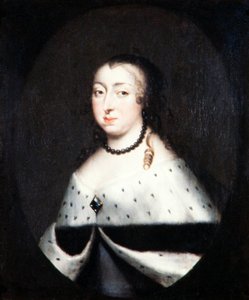 Hedvig Eleonora, Königinwitwe von Schweden, ca. 1661 von David Klöcker Ehrenstrahl