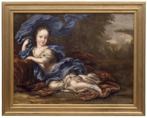 Hedvig Sofia, 1681-1708, Prinzessin von Schweden, Herzogin von Holstein-Gottorp von David Klöcker Ehrenstrahl