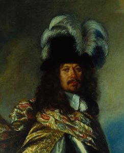 Porträt, Mann von David Klöcker Ehrenstrahl