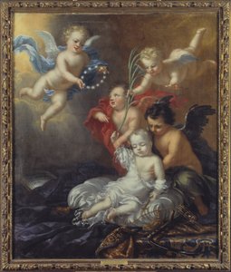 Ulrik (1684-1685), Prinz von Schweden, Allegorie über seinen Tod von David Klöcker Ehrenstrahl