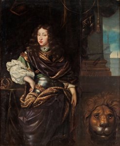 Porträt von Karl XI. von Schweden, 1655-1697 von David Klöcker Ehrenstrahl