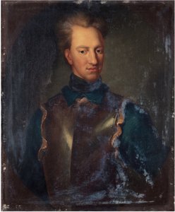 Porträt von König Karl XII. von Schweden 1682-1718 von David Krafft von