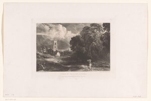 Ansicht von Stoke-by-Nayland von David Lucas