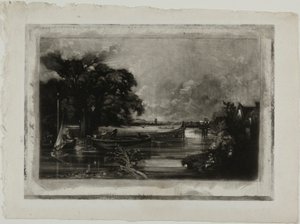 Der Fluss Stour aus Verschiedene Motive der englischen Landschaftsmalerei von David Lucas