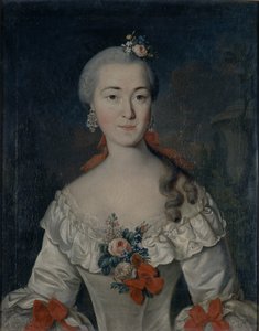Porträt von Maria Iwanowna Tatishcheva, 1759